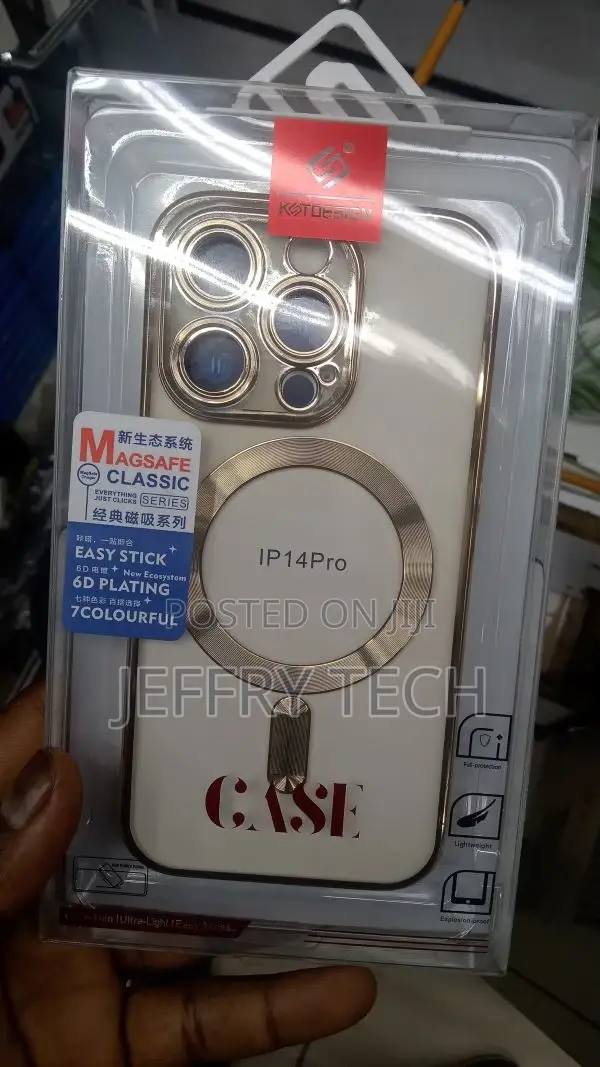 iPhone 14 Pro Electroplate Magnetic for Magsafe Case Cover