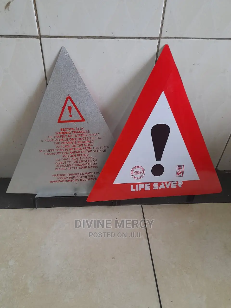 Live Saver/ Warning Triangle