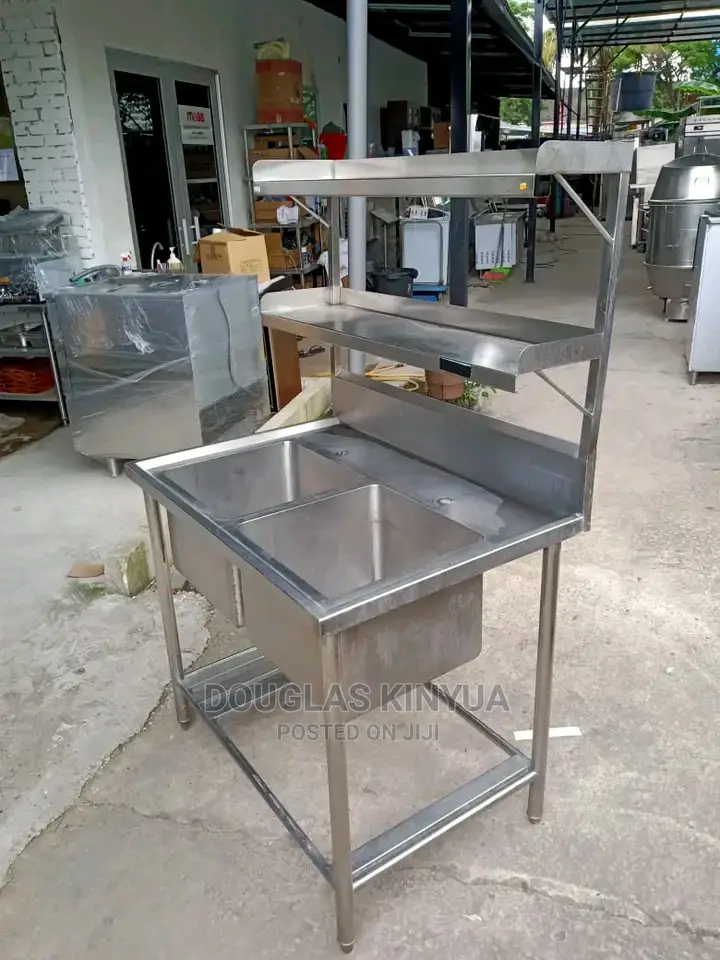 Double Bowl Washing Sink::