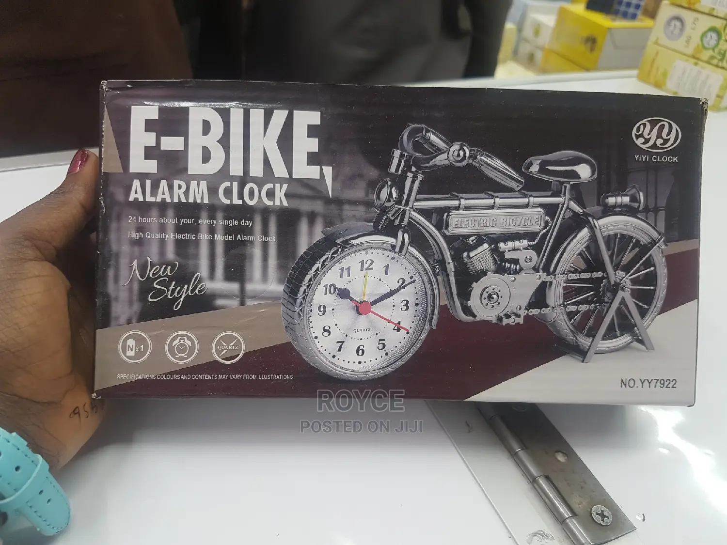 E-Bike Alarm Deco Clock_1pc