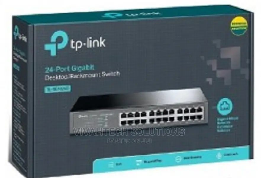 Tp Link 24 Port Gigabit Desktop Switch- Tl-Sg1024d