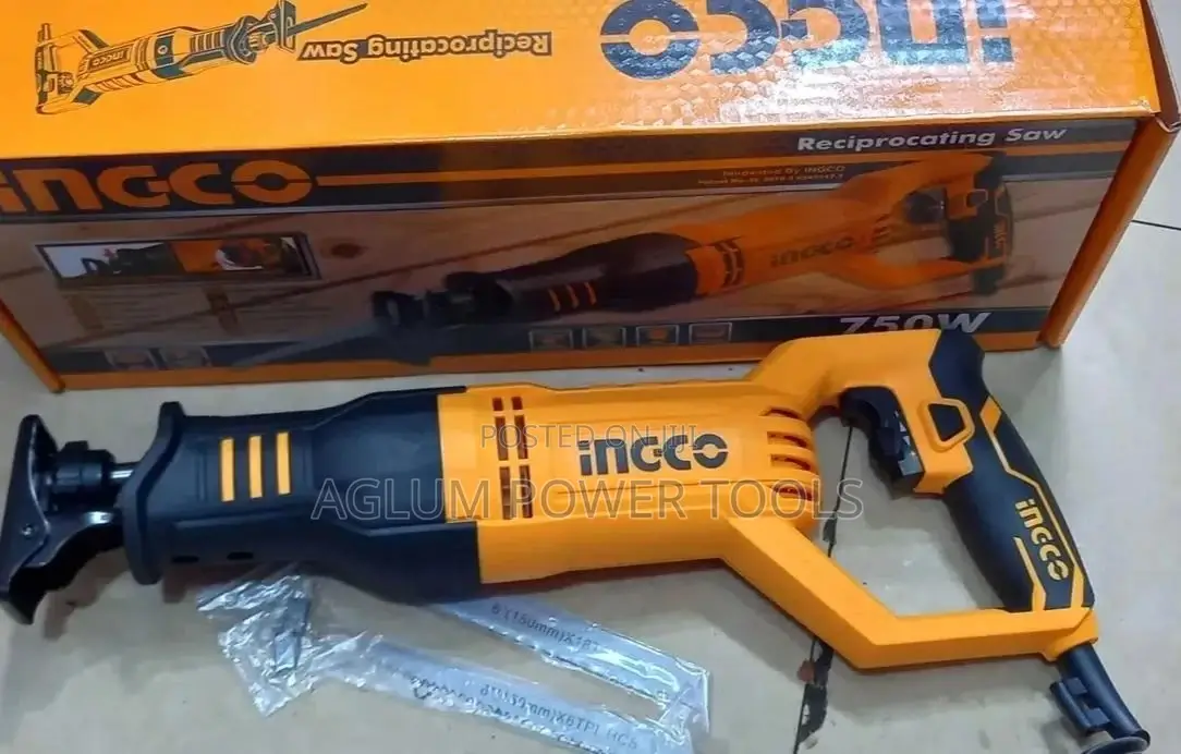 Ingco Reciprocating Saw. For Wood and Steel.