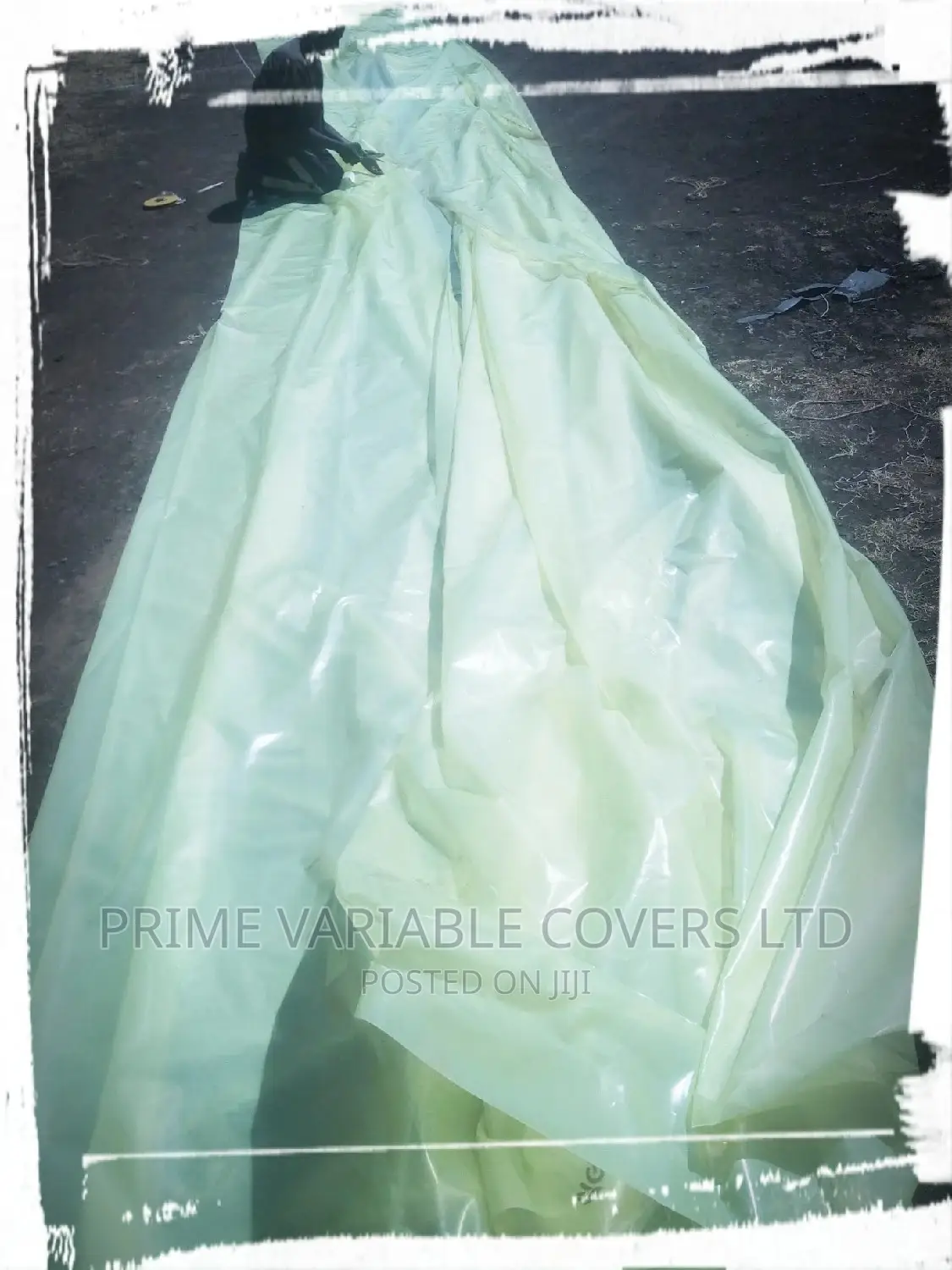 Tailored Sizes Dam Liners /Yellow Polythene
