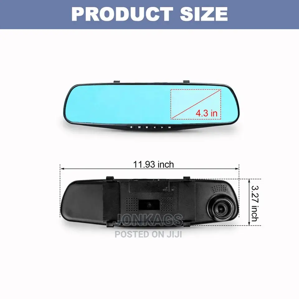 Car Rearview Mirror DVR Camera