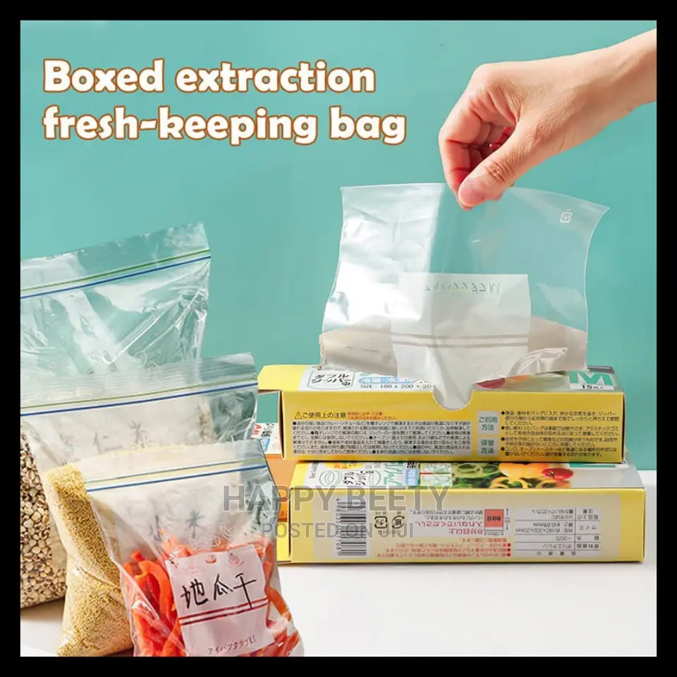 2 Kg Reusable Ziplock Fridge Bags