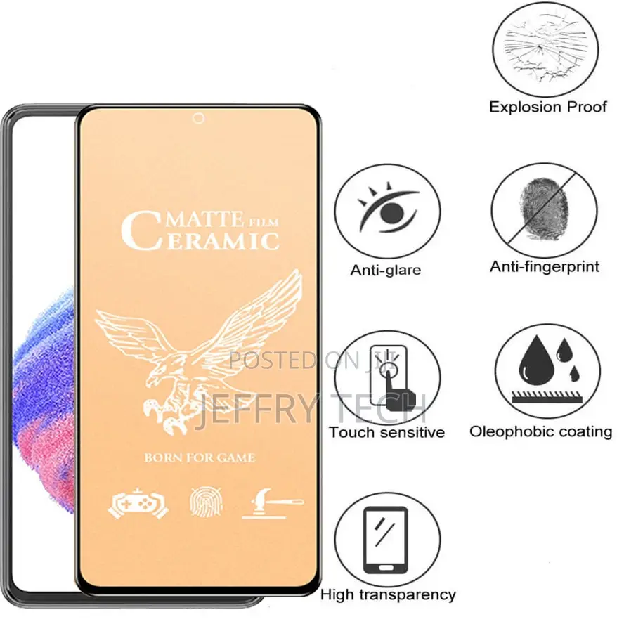 Ceramic Film for Galaxy S23 Ultra Matte Film for Samsung Ga
