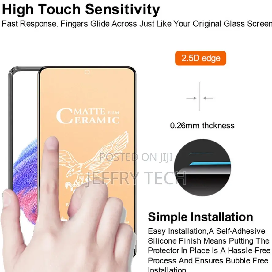 Ceramic Film for Galaxy S23 Ultra Matte Film for Samsung Ga