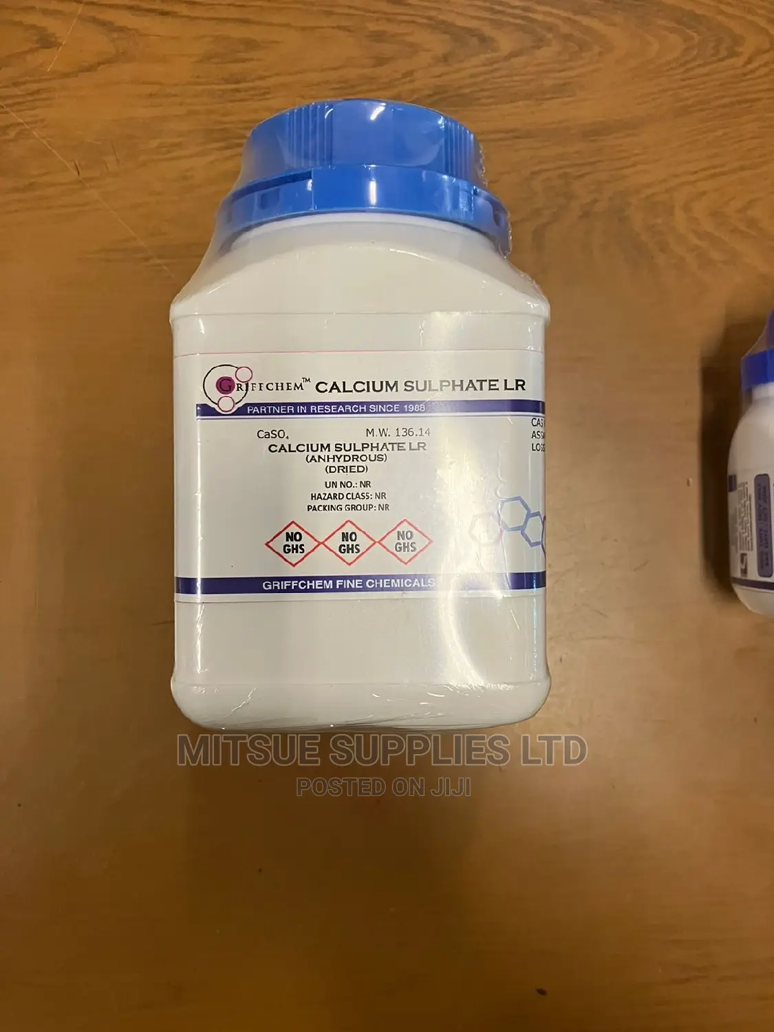 Dried Anhydrous Calcium Sulphate LR 500G
Griffchem