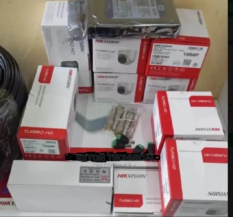 CCTV 2mp 8 Cameras Installation Kit