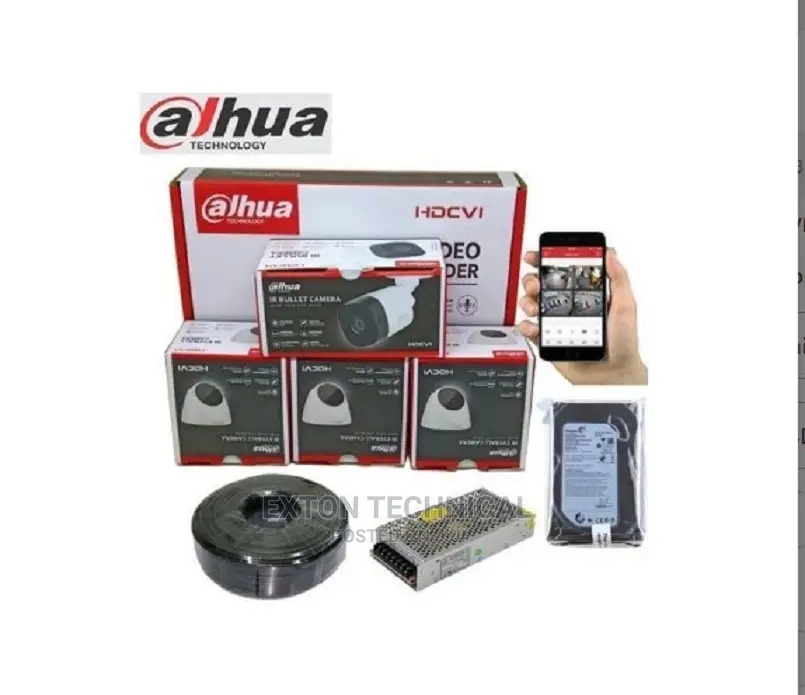 CCTV Camera Full Kit 1MP for 4 Camera
