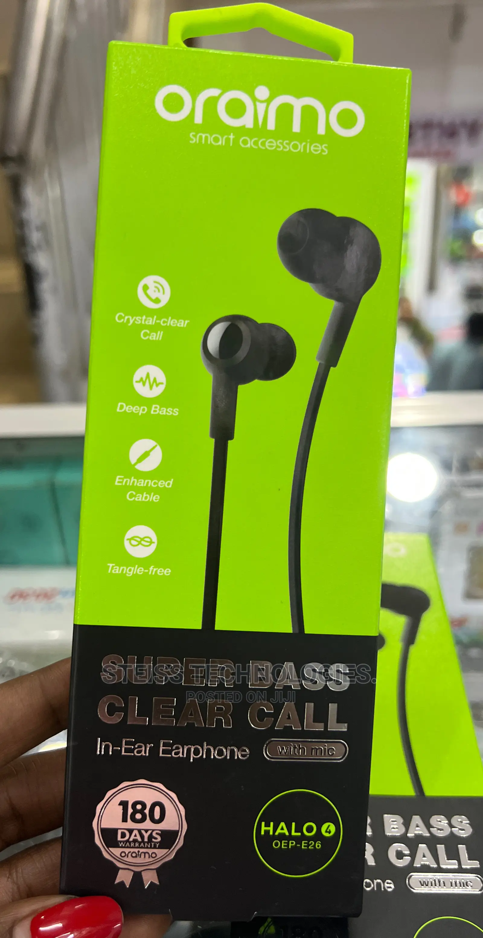 Oraimo Halo 4 Wired Earphones