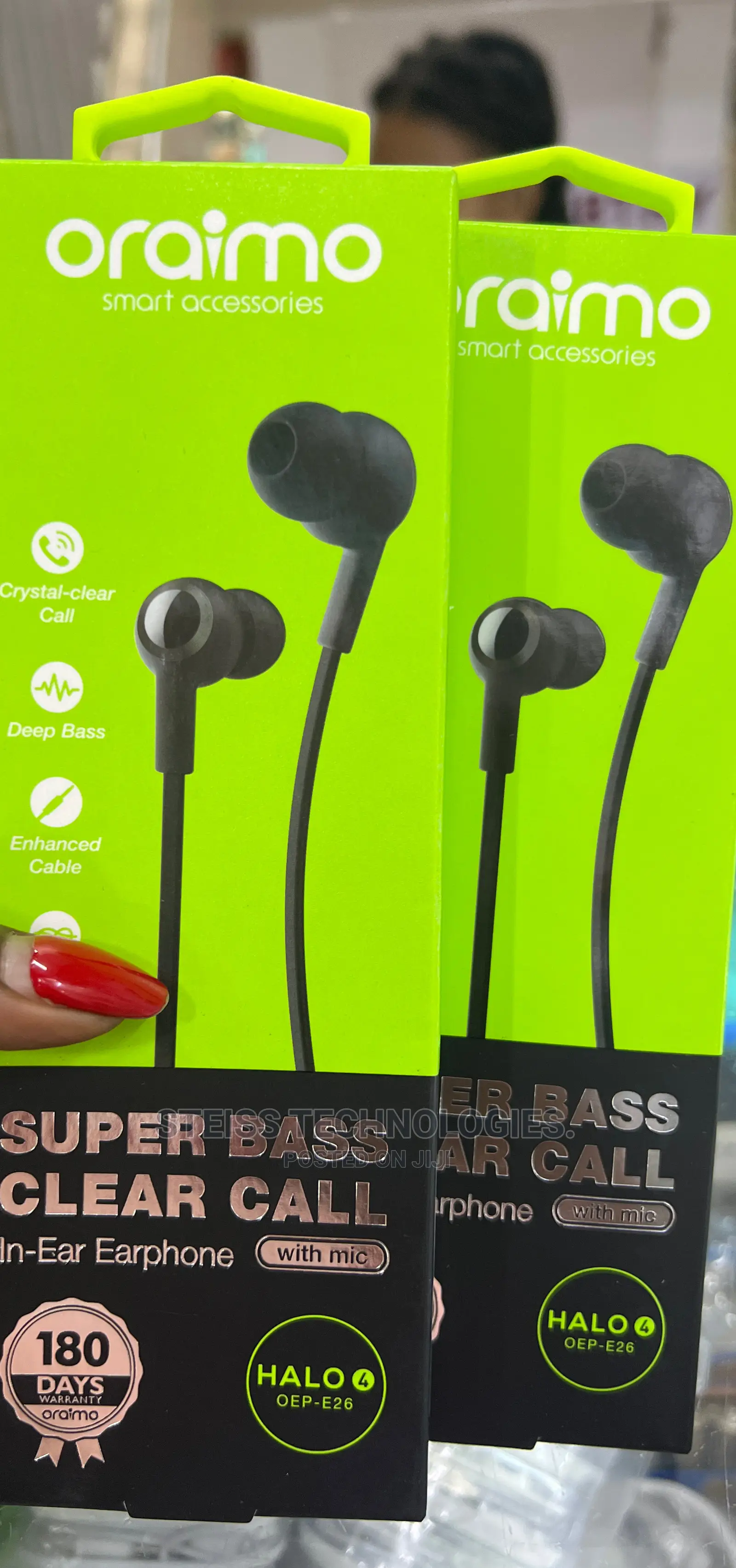 Oraimo Halo 4 Wired Earphones