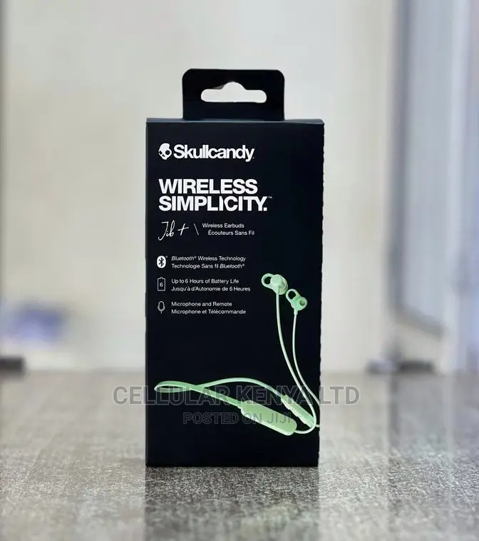 Skullcandy Jib+ Wireless in-Ear Earbuds – Black