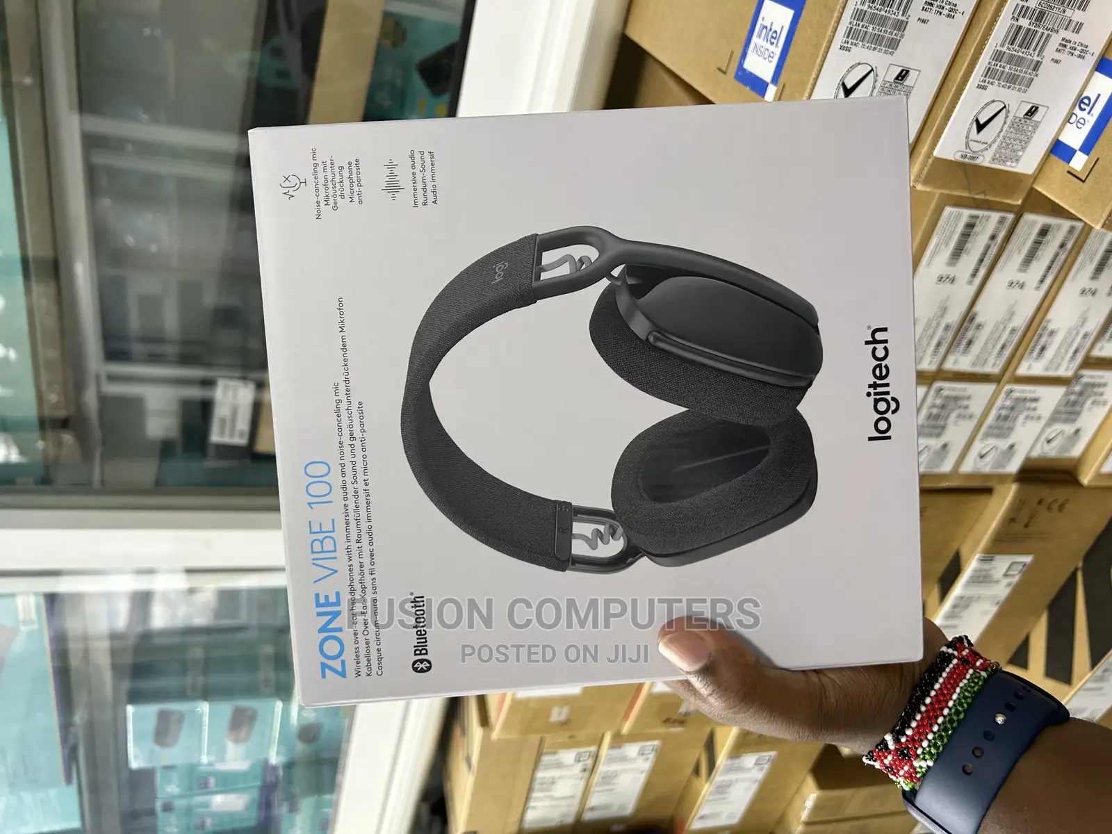 Logitech Zone Vibe 100 Wireless Over the Ear Headphones