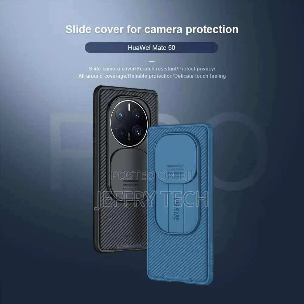 Camera Protection Slide Lens Case for Huawei Mate 50 / 50 P