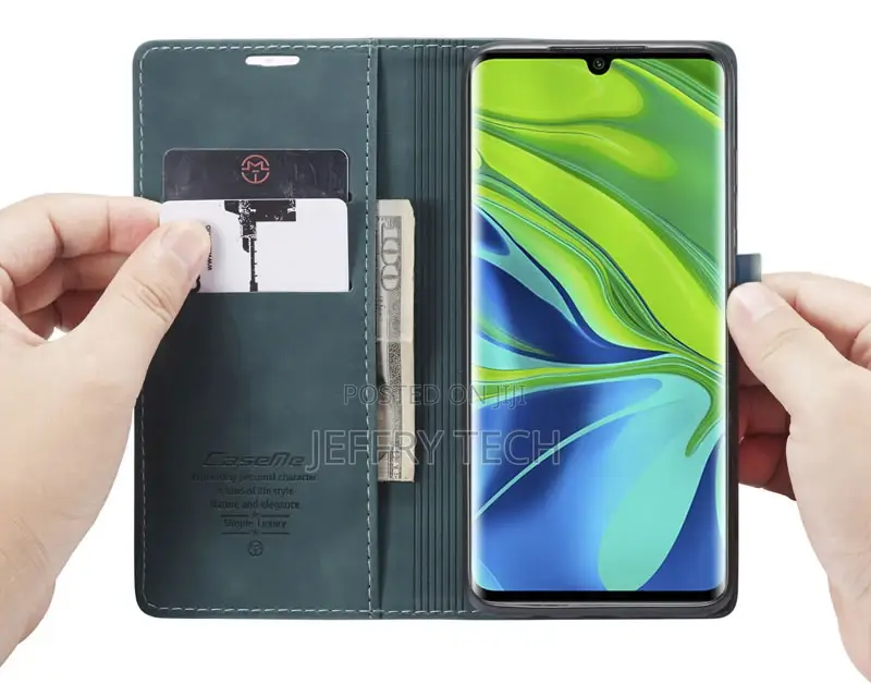 Xiaomi Mi Note 10 Vintage Style Matte Texture Soft PU Leathe