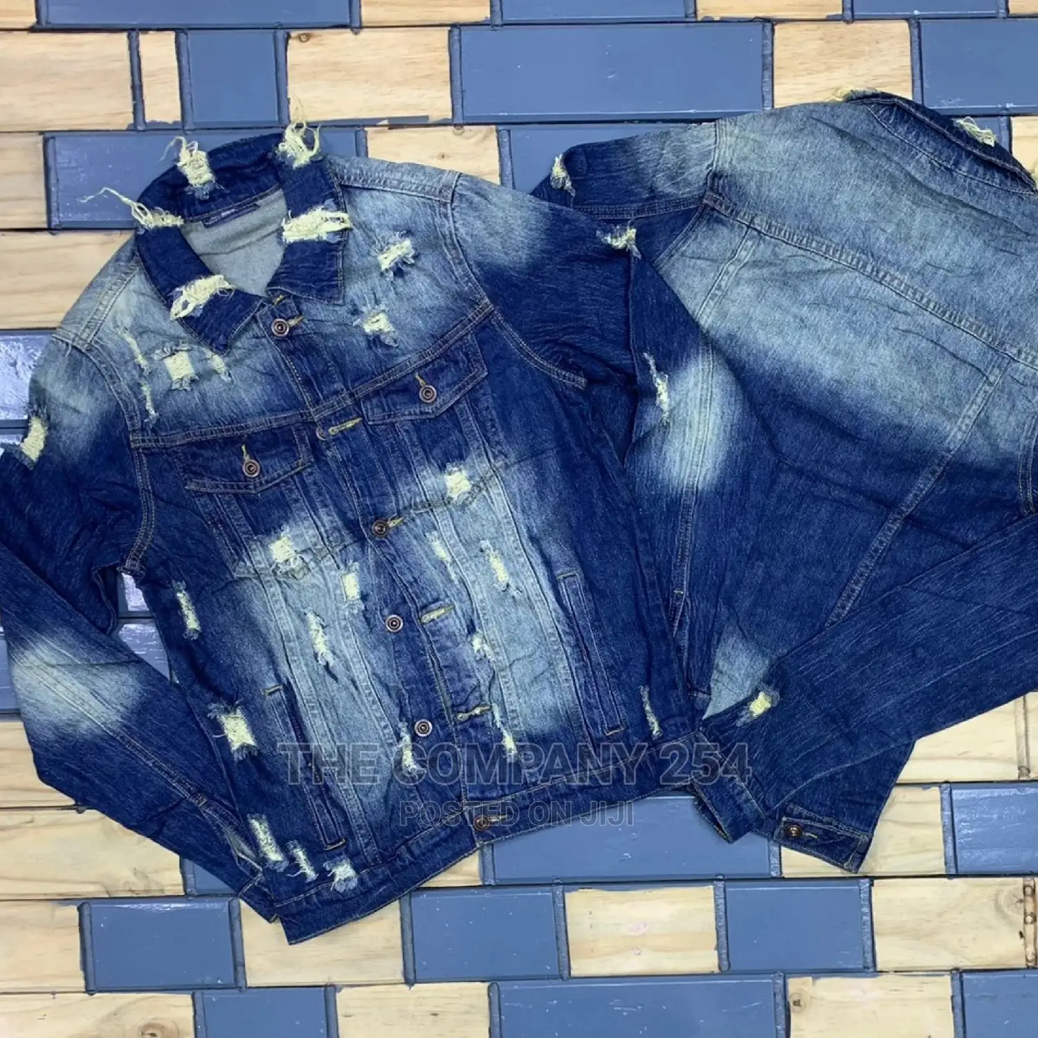 Legit Quality Brand Designer Men's Smart Denim Jacket