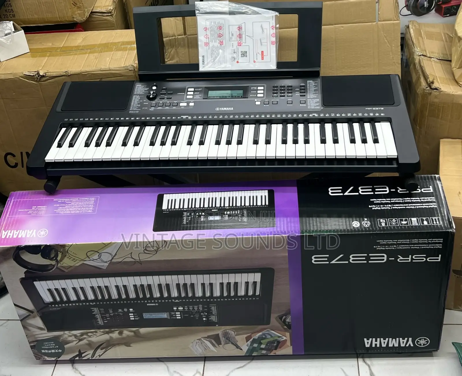 Yamaha PSR E-373 Portable Keybard 61 Keys Brand New
