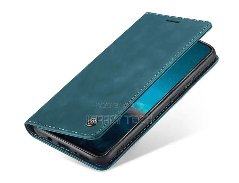 Samsung Galaxy A31 Vintage Style Matte Texture Soft PU Blue