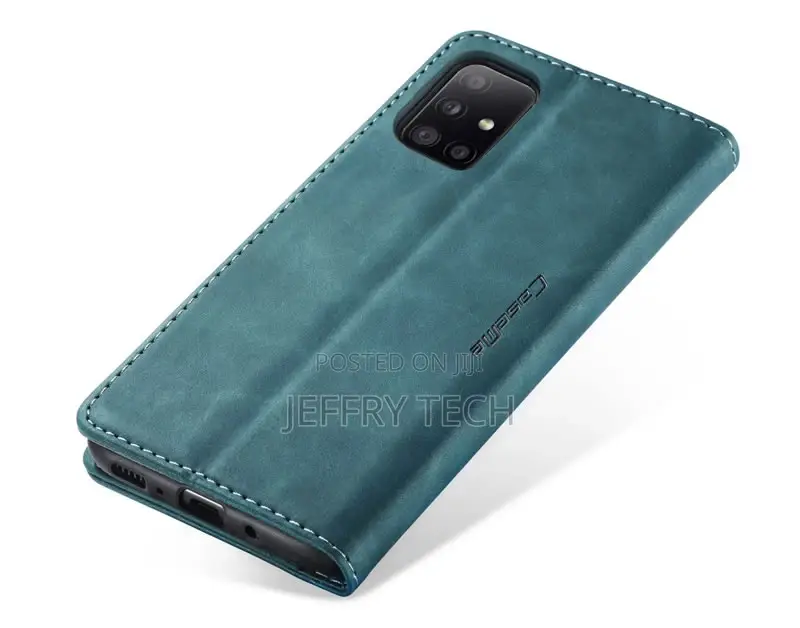 Samsung Galaxy A31 Vintage Style Matte Texture Soft PU Blue