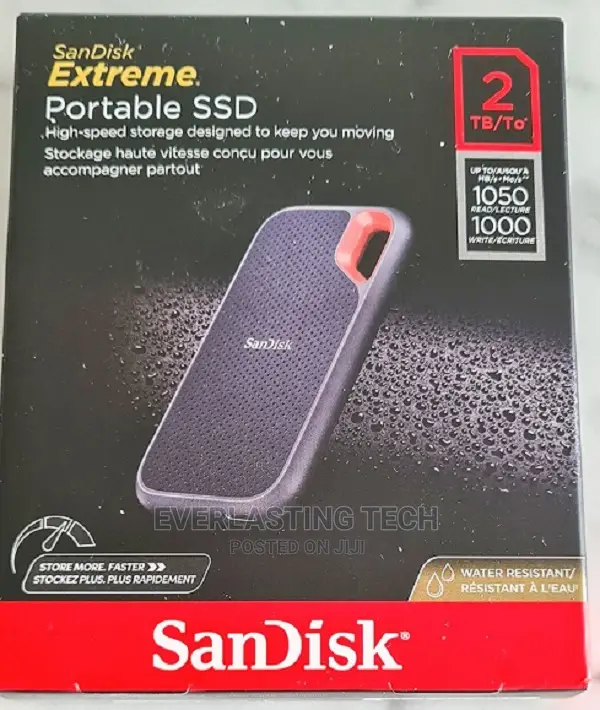 Sandisk 2tb Extreme Portable SSD