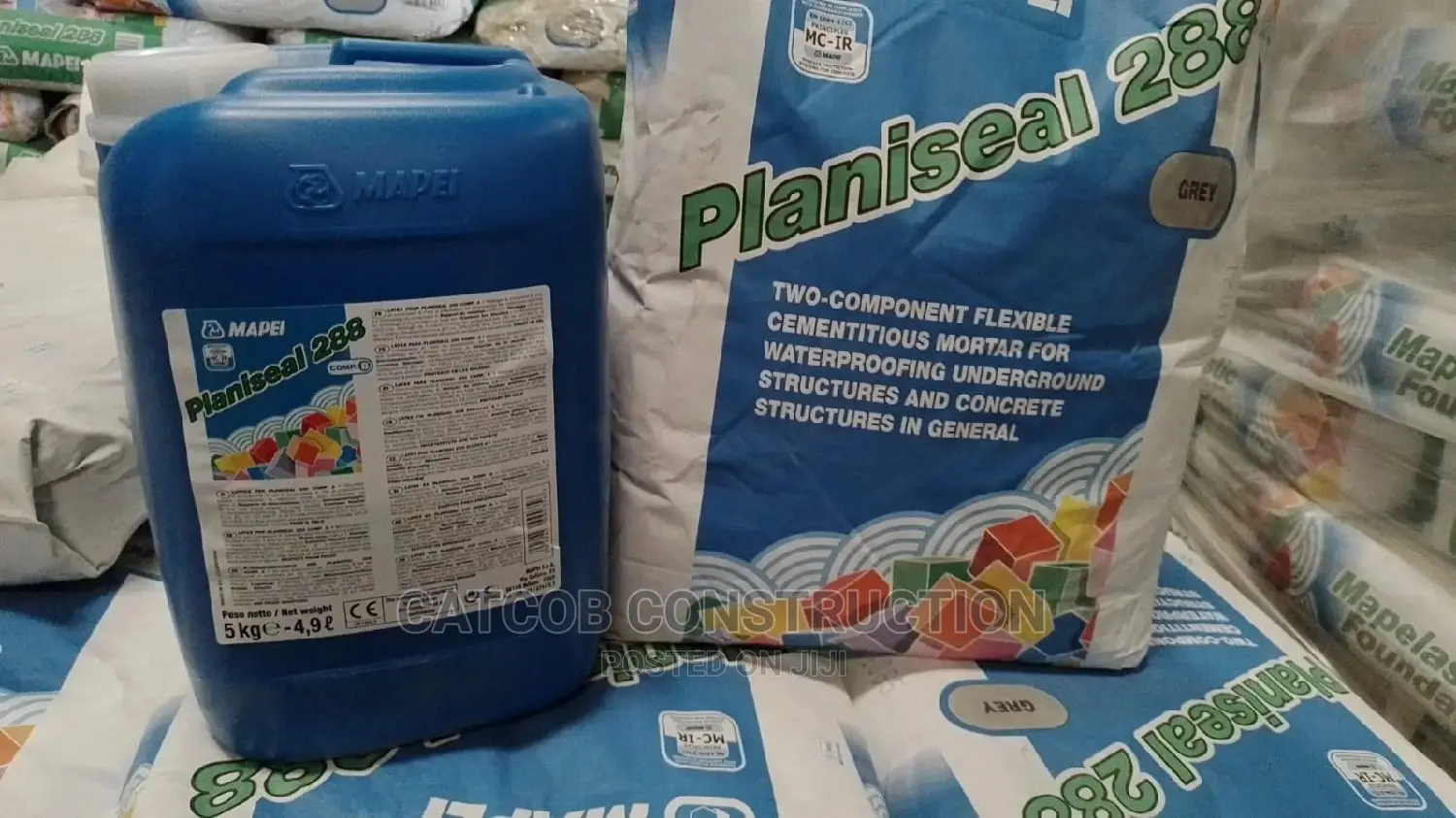 Two-Component Cementitious Mortar For Waterproofing