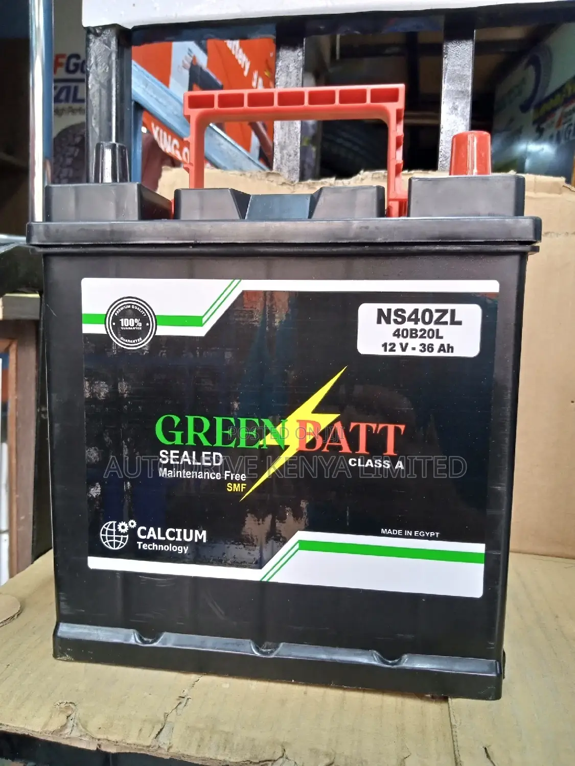 NS40L Greenbatt Battery