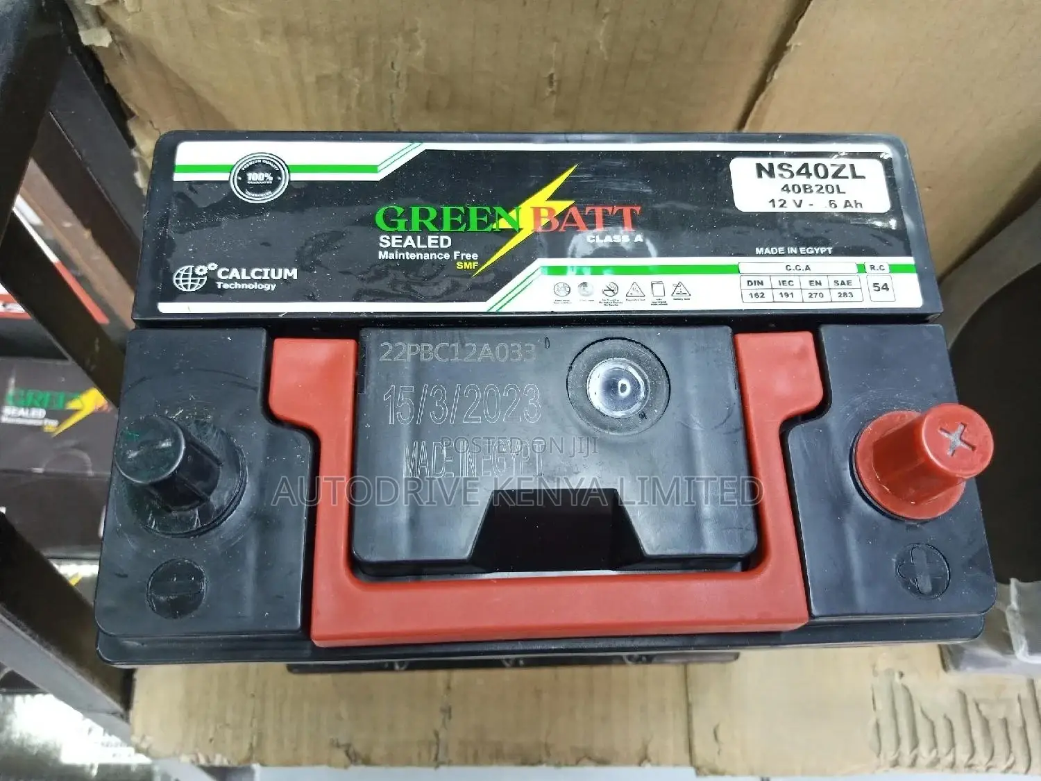 NS40L Greenbatt Battery