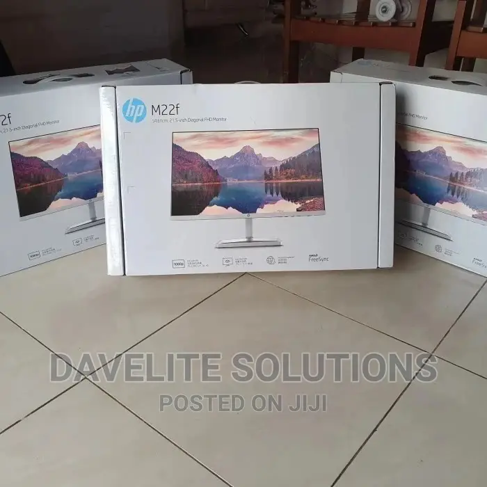 Hp Ips Monitor M22f 22 Inches Edge to Edge Display
