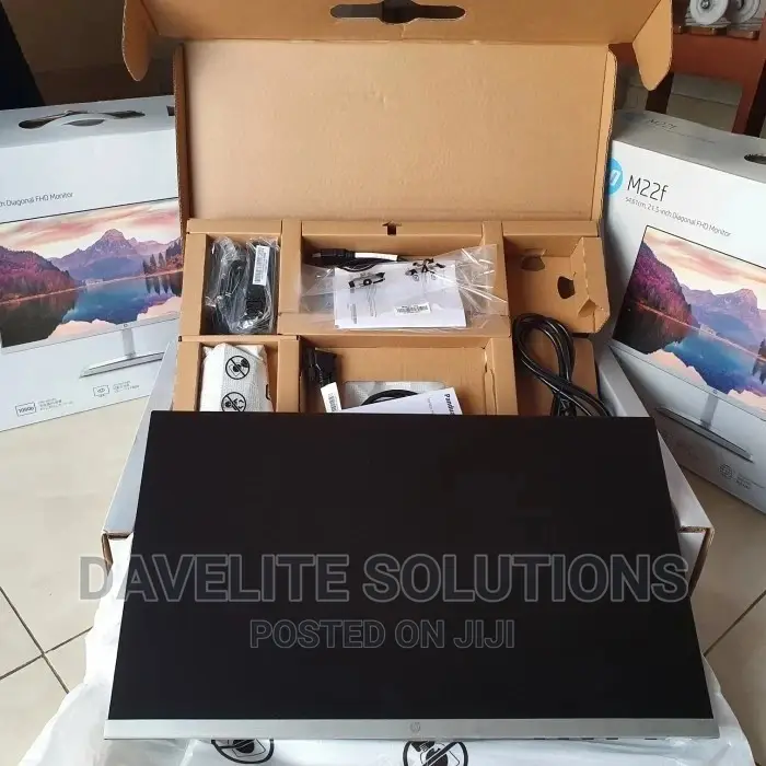 Hp Ips Monitor M22f 22 Inches Edge to Edge Display