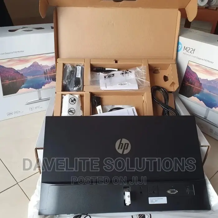 Hp Ips Monitor M22f 22 Inches Edge to Edge Display