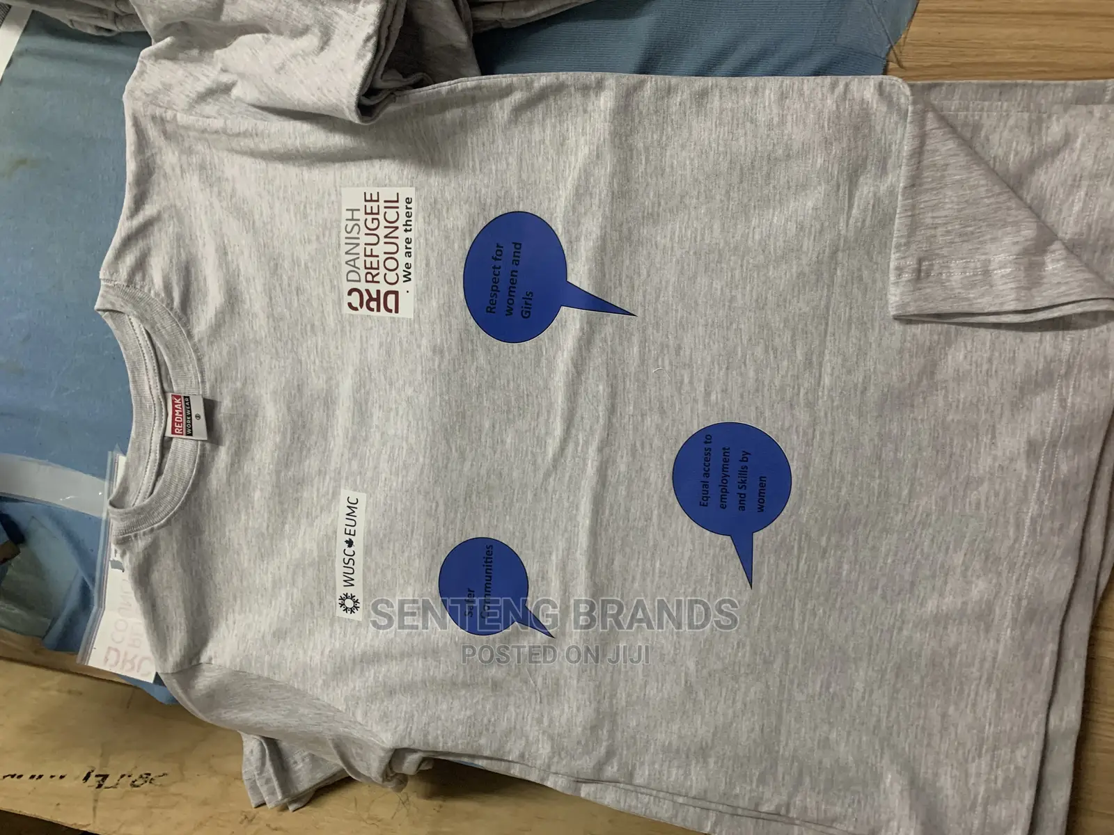 Grey Printed Tshirts