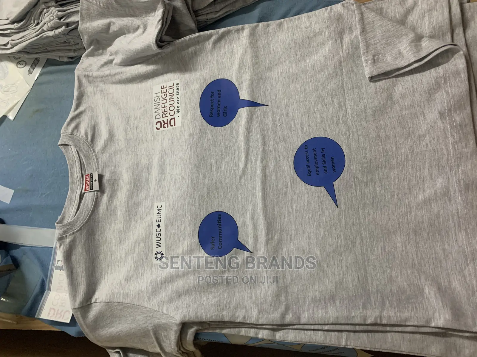 Grey Printed Tshirts