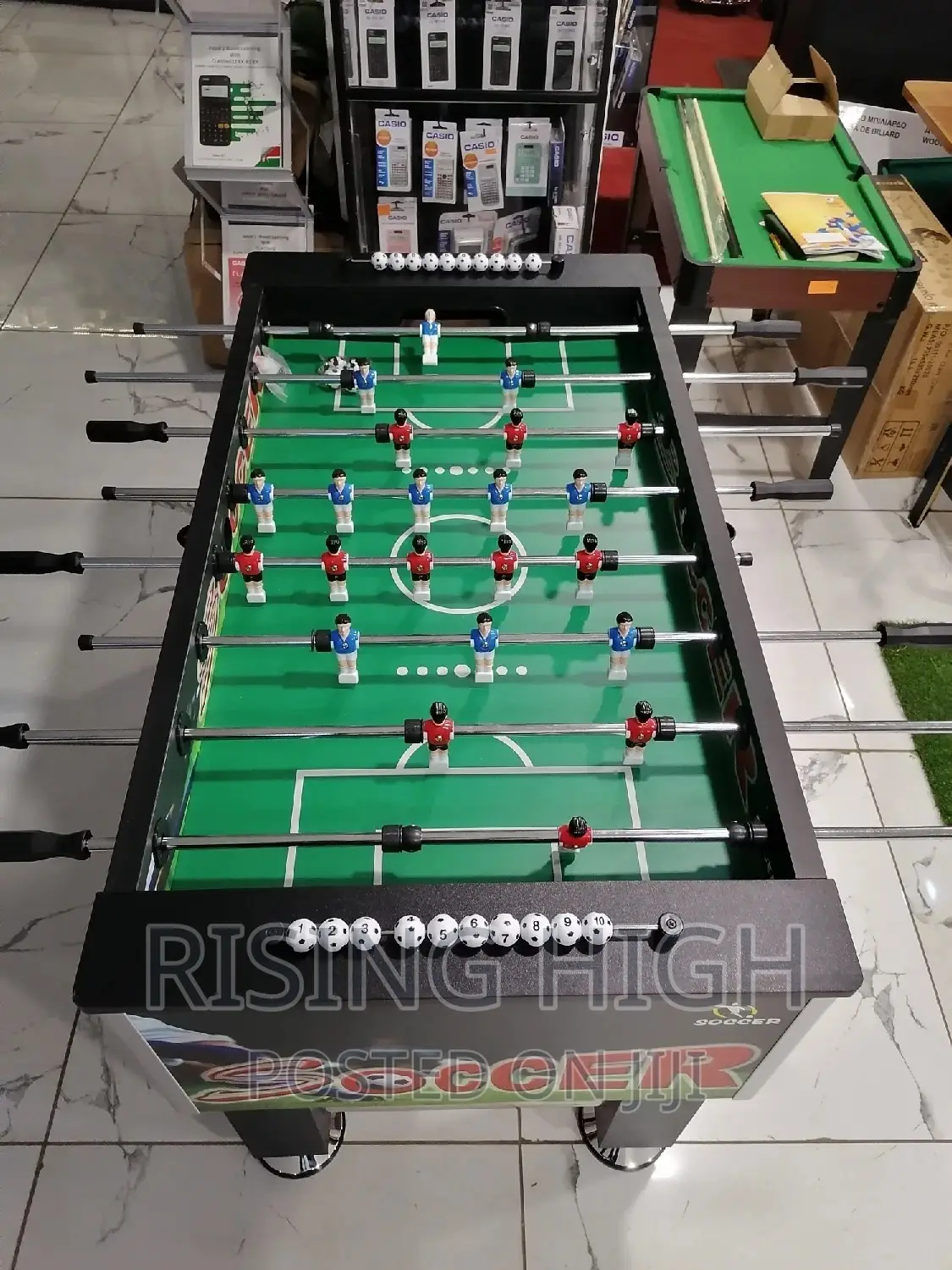 Brand New Foosball Soccer Tables.
