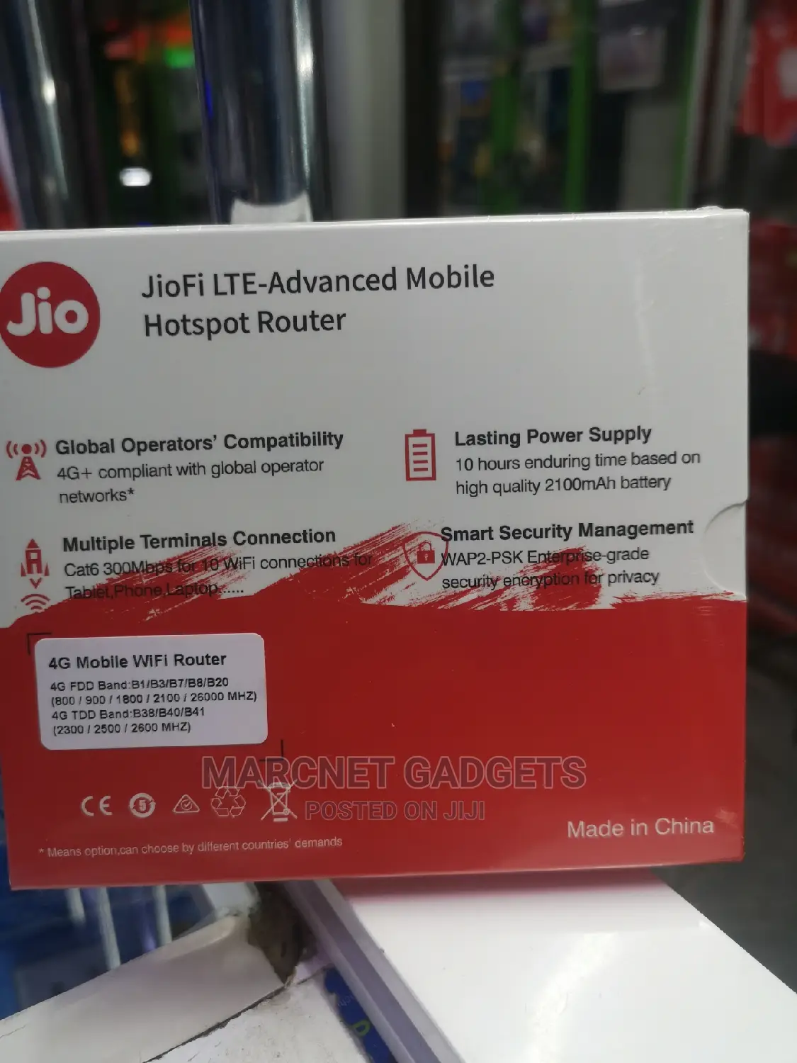 Universal 4g Portable Router Mifi Safaricom Airtel Telkom