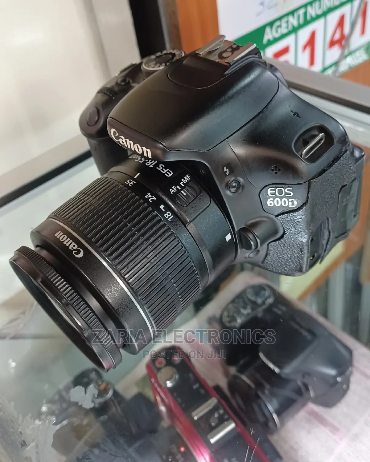 Cano Eos 600d Used Camera With Lens,Battery, Charger,Strap