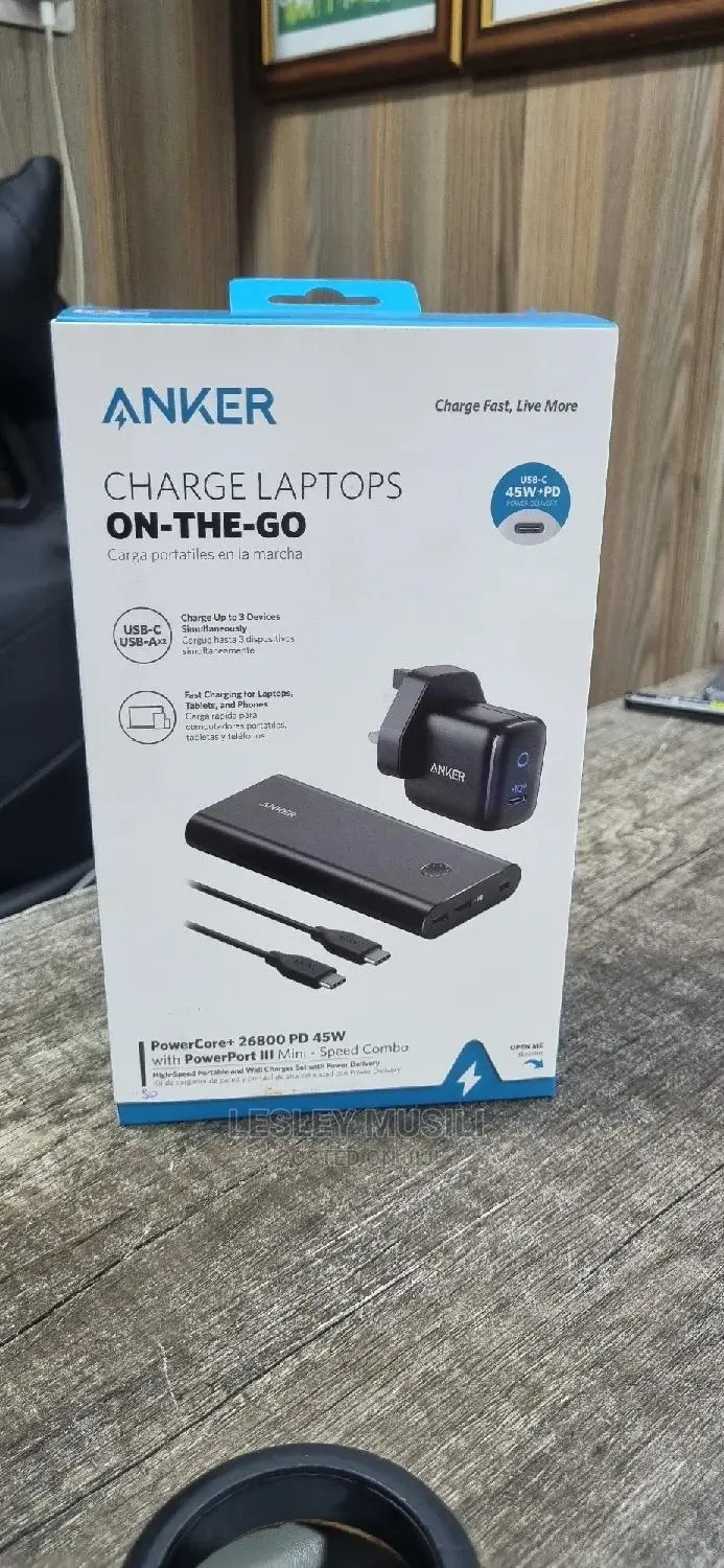 Anker Powercore+ 26800 Pd 45w Powerbank With 30w Pd Charger