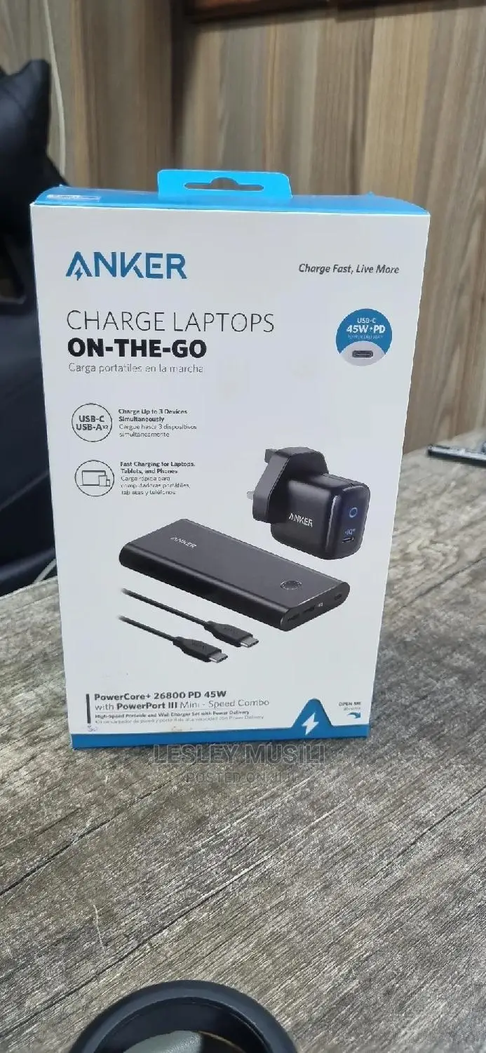 Anker Powercore+ 26800 Pd 45w Powerbank With 30w Pd Charger