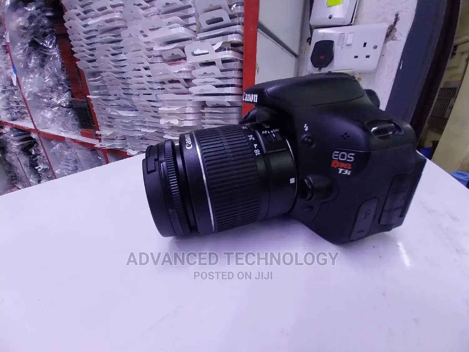 Canon Rebel T3i/600d With Kit Lense 18-55mm