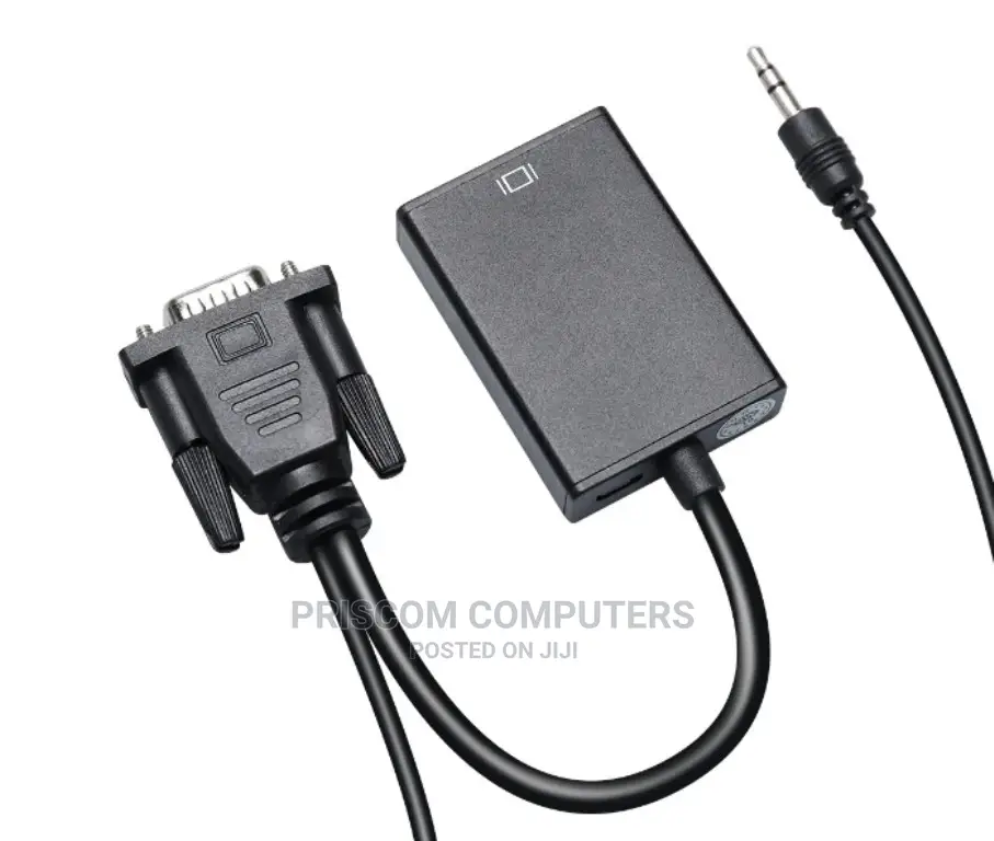 VGA To HDMI Adapter For Monitor And TV (VGA To HDMI Converte