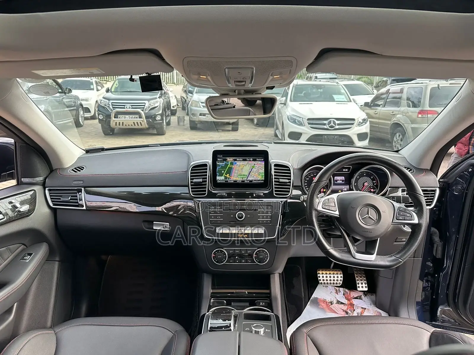 Mercedes-Benz GLE-Class 2016 Blue