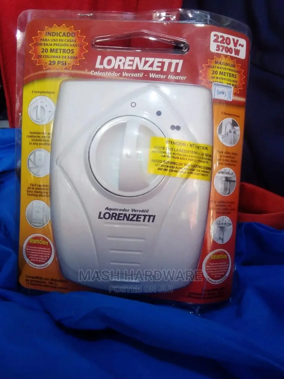 Lorenzetti Undersink Heater