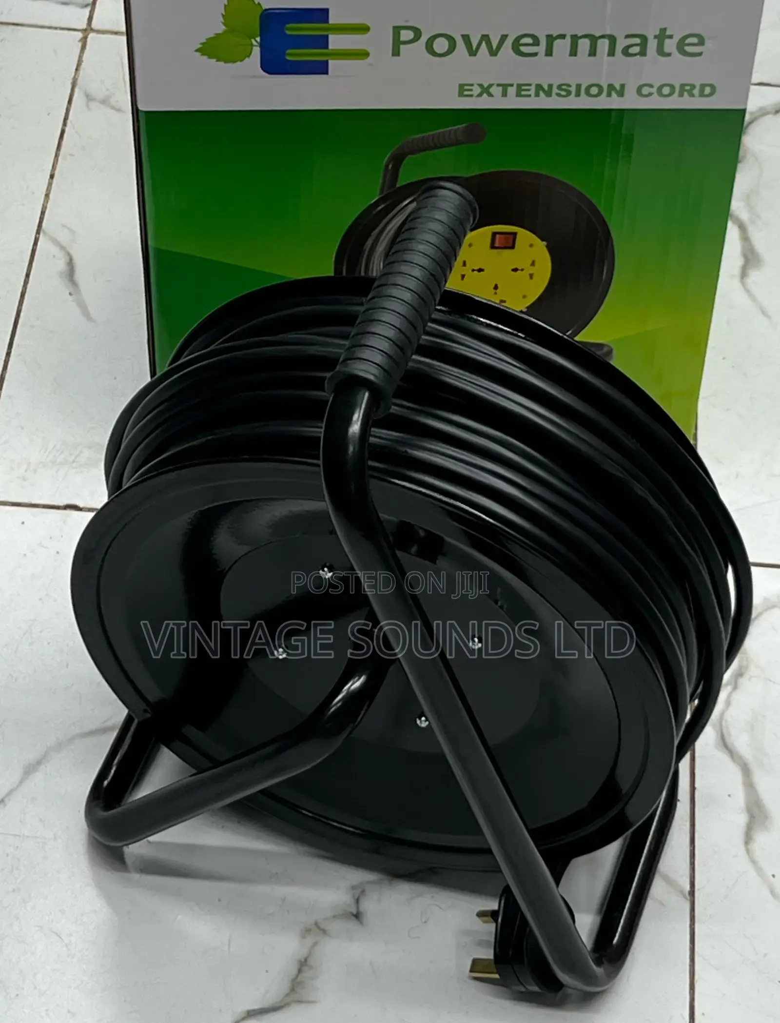 Power Extension Cable Reel 50m 1.5mm