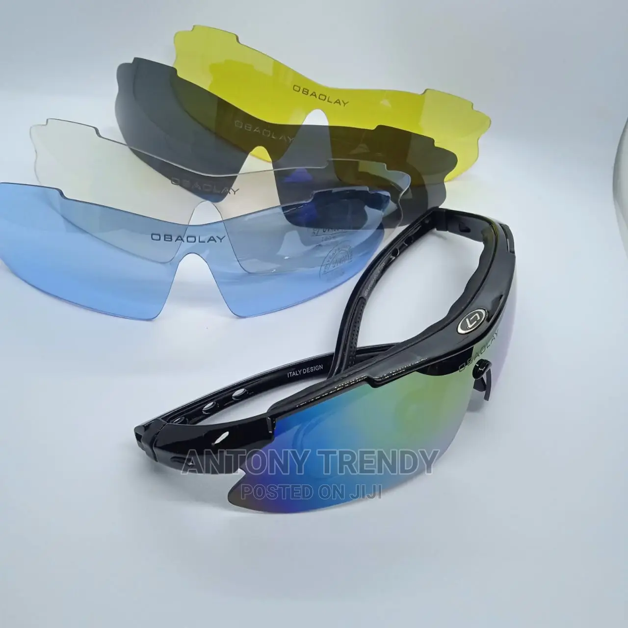 Trendy Sport Glasses With Interchangeable Lens