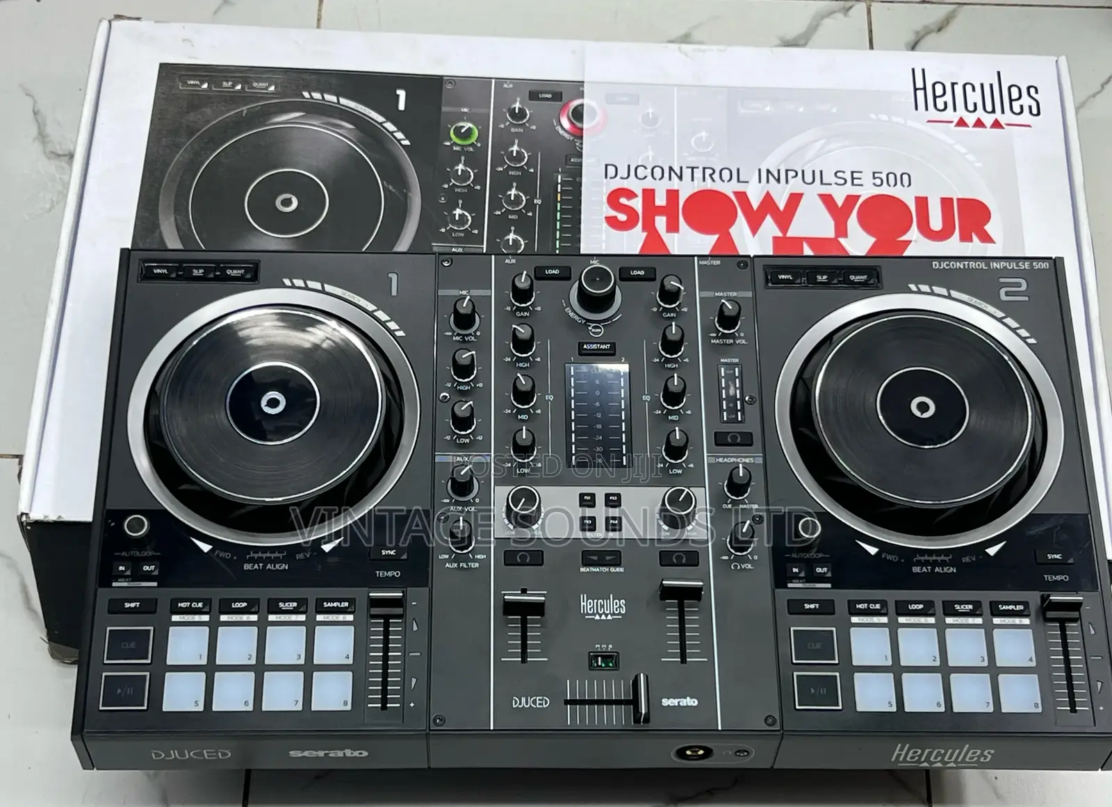 Hercules Djcontrol Inpulse 500 2-Channel Serato Dj
