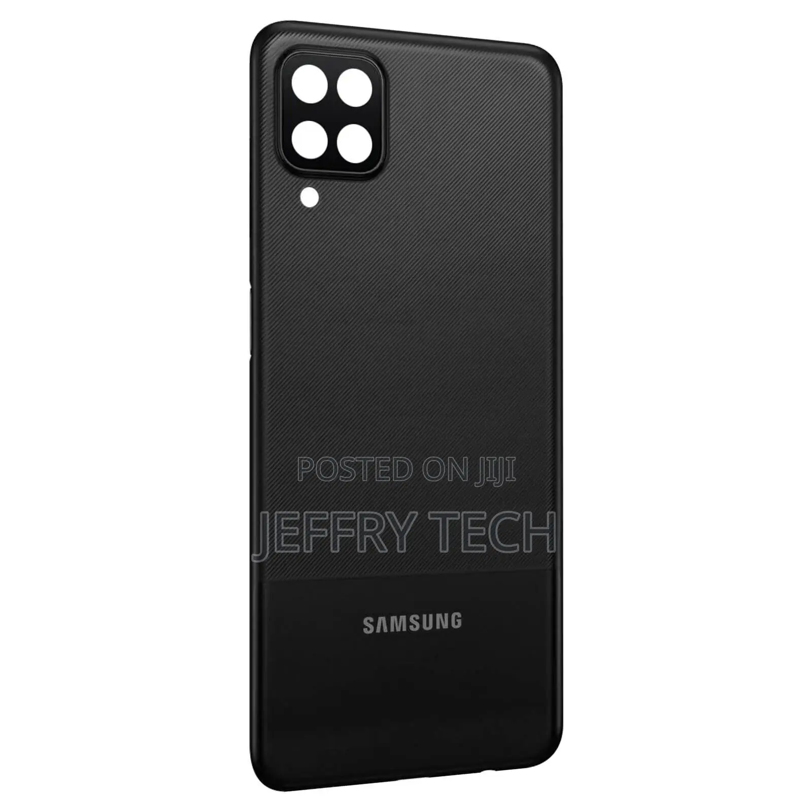 Battery Cover for Samsung Galaxy A12 Original Back Panel Bla