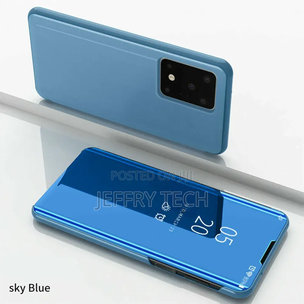 Samsung Galaxy A71 5G Phone Cover Plating Mirror Flip Stand