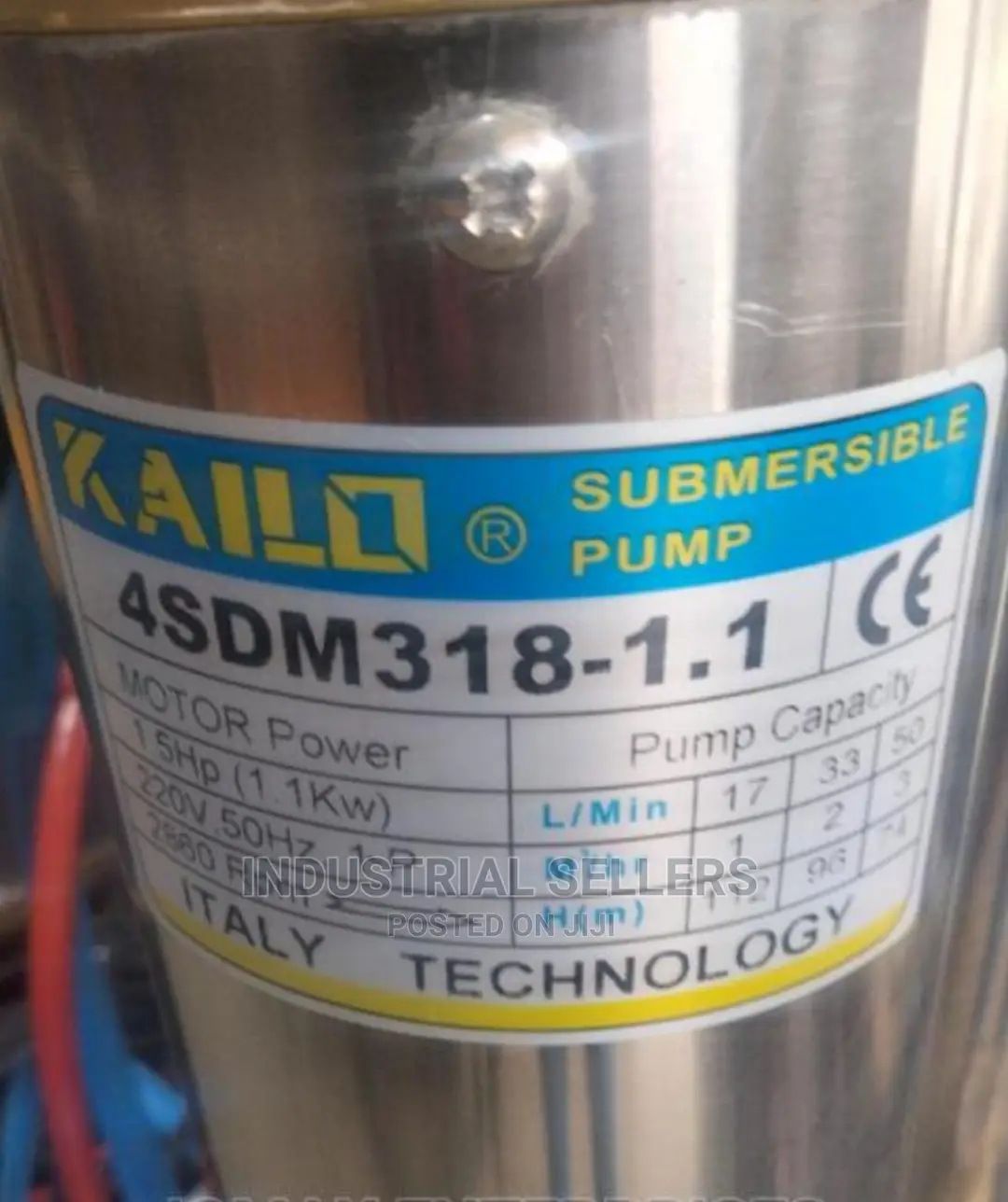 1.5hp Kailo Submersible Pumps