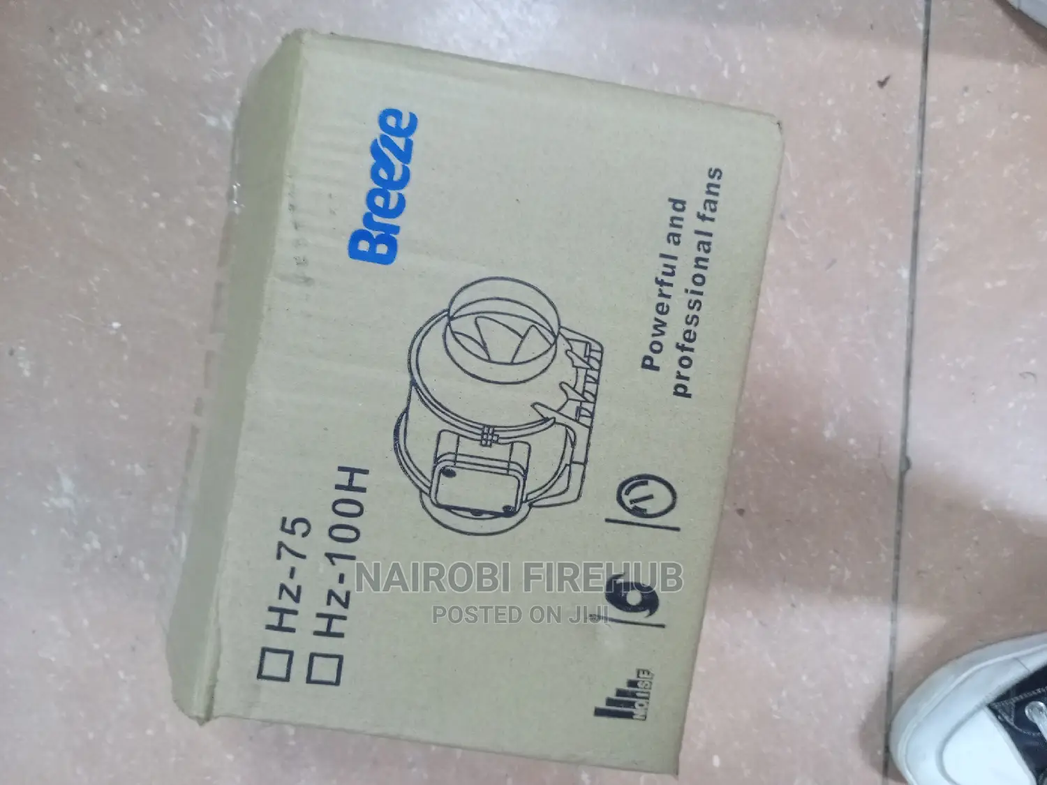 100mm Breeze Fan Inline Fan/Extractor Fan