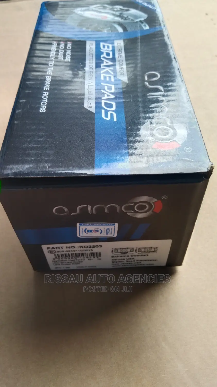 Toyota Prado 95/Hilux Surf Genuine Front Asimco Brake Pads